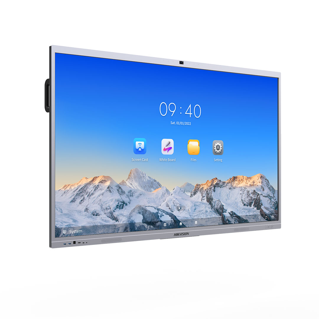 Hikvision DS-D5C75RBB 75” Interactive Display | 4K Smart Board with Camera