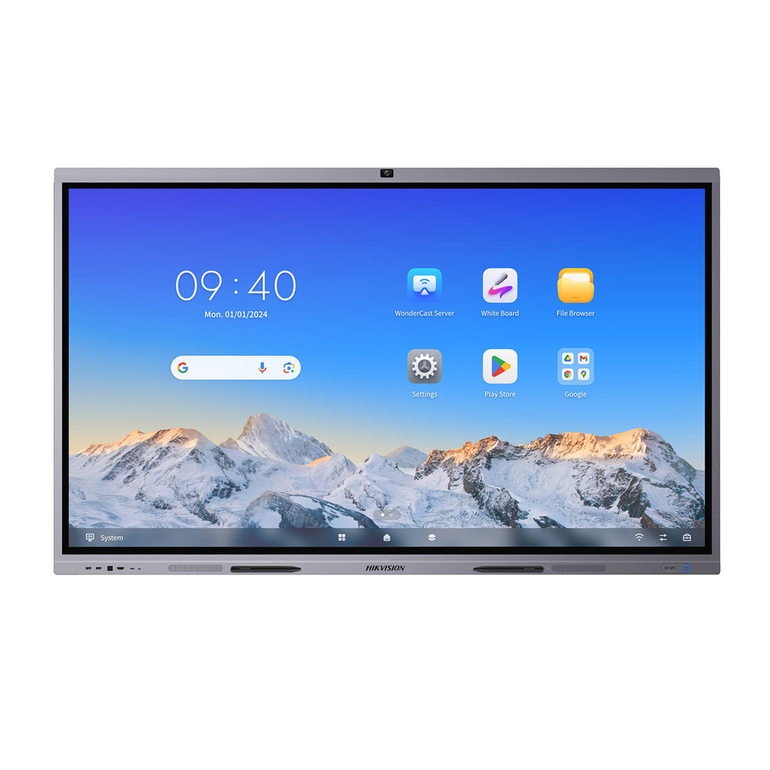 Hikvision DS-D5C86RB/B 86” Interactive Display | 4K Smart Board with Camera