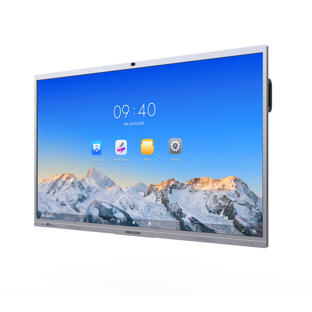 Hikvision DS-D5C65RB/B 65” Interactive Display | 4K Smart Board with Camera