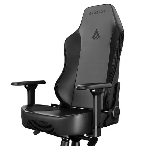Cybeart Apex Series Ghost Edition PU Leather Gaming Chair - Black