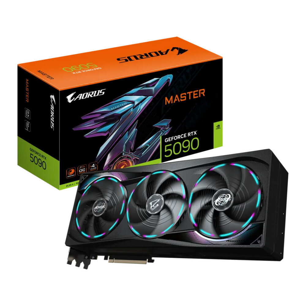 Gigabyte AORUS RTX 5090 Master 32GB Graphics Card | DLSS 4 GPU