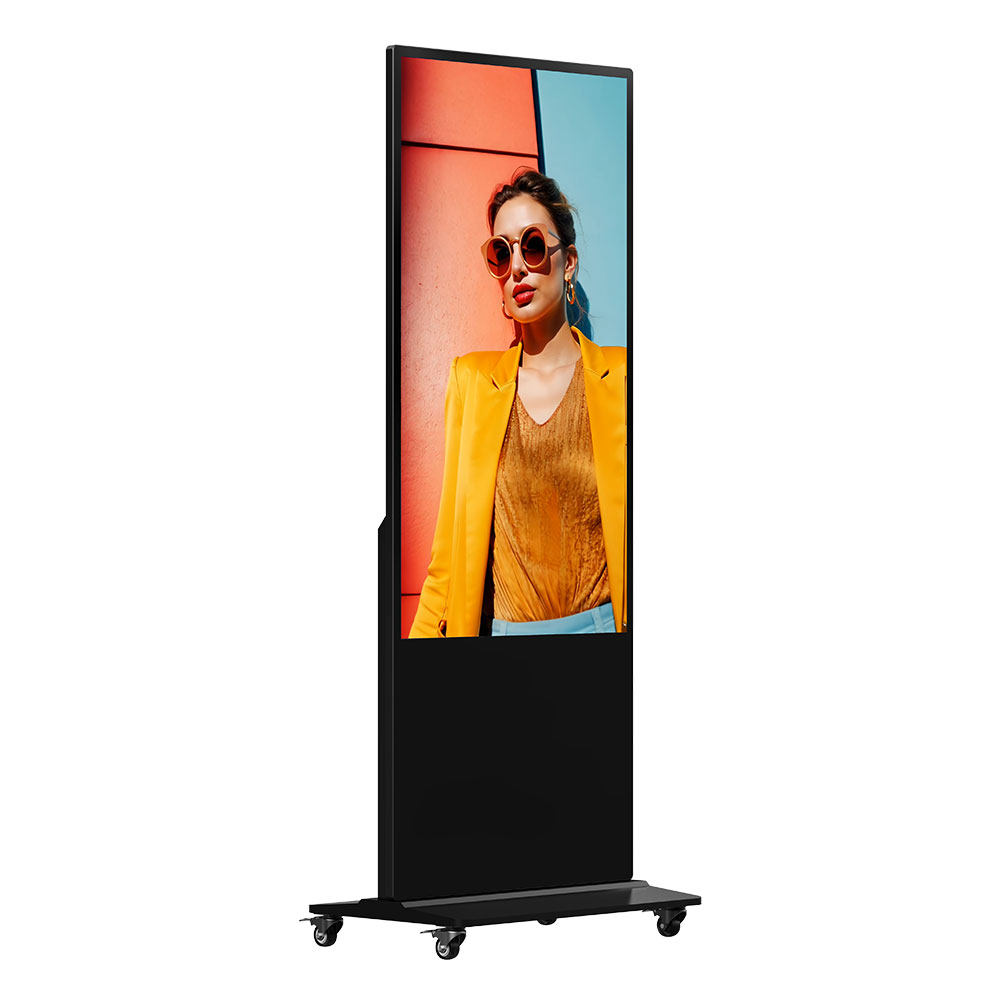Hikvision DS-D6055UT-D/S 55” 4K Interactive Floor Standing Digital Signage Display
